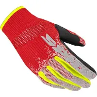 Spidi X-Knit Noir Rouge Motorcycle Gants Taille 2XL