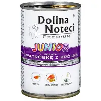 Dolina Noteci Premium Junior - Riche en foie de lapin pour chiots et jeunes chiens de moyennes et grandes races - 400g