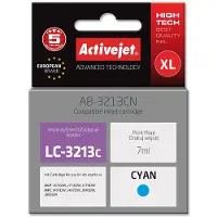 ActiveJet Cartouche d'encre AB-3213CN (remplace Brother LC3213C ; Supreme ; 7 ml ; cyan)