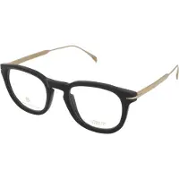 David Beckham Lunettes de Vue DB 7122 49/22/150 Black gold Acetate frames MAN DB 7122