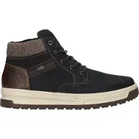 Rieker Bottines à lacets brun foncé / noir