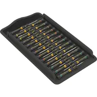 Wera 05134019001 25 Pièces Kraftform Micro ESD Big Pack 1 Set De Tournevis Pour Électriciens Dans Un Étui