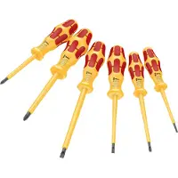 Wera 1060 I/1065 I/6 Vde Screwdriver Set Doré
