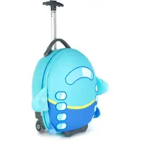 Boppi Kindertrolley – Flugzeug, Valise, Multicolore