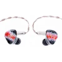 Kinera Casque d'écoute Norn Imperial (Pas de réduction du bruit, Filaire), Écouteurs, Rouge