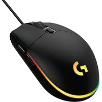 Logitech G203 Lightsync (Filaire), Souris, Noir