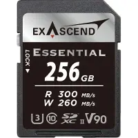 EXASCEND Sd Uhs-ii V90 Essential 256gb Memory Card Clair