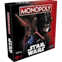 Hasbro - Jeu de société - Monopoly Star Wars : Le côté obscur de la Force Jeu de société Dark Side