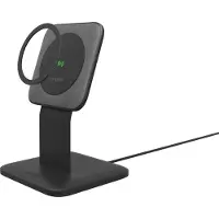 Mophie snap+ wireless stand, intérieur, recharge sans fil, noir