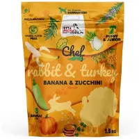 Syta Micha Chef Rabbit With Turkey Junior 1. Dog Food 5 Kg Jaune