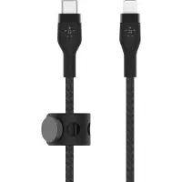 Belkin BOOST CHARGE - Câble Lightning - USB-C mâle à Lightning mâle - 2 m - noir - pour Apple iPad/iPhone/iPod (Lightning)