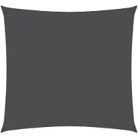 vidaXL Parasol en tissu oxford carré 3,6 x 3,6 m anthracite