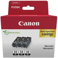 Canon PGI-35 triple pack - Noir - Cartouche d'encre - Multipack
