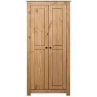 The Living Store Armoire 80x50x171,5 cm en pin Panama