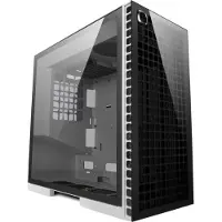 Geometric Future Future M6 Cezanne Mid Tower, pc-behuizing, verticaal luchtkanaalontwerp, ondersteuning voor 12/ (ATX, E-ATX, mATX, Mini-ITX), Boîtier PC, Transparent, Noir, Blanc
