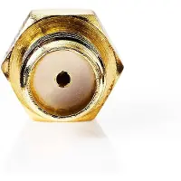 Nedis Adaptateur SMA SMA Femelle Polarité Inversée SMA Femelle Plaqué Or