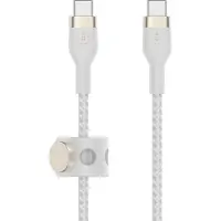 Belkin Câble De Recharge Boostcharge Pro Flex Usb-c 1 M Silicone Tressé - Blanc