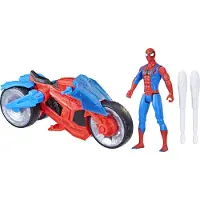Hasbro Figurine avec Moto 10 cm