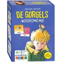 Zwijsen Jeu de mémoire avec des mots tirés de l'univers des Gorgels, pour les enfants de 4 à 7 ans