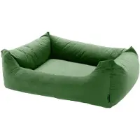 Madison Lit pour chien Velvet 100x80x25 cm Vert