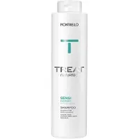 Montibello | Shampooing Treat Naturtech Sensi Dermo - 1000 ml - Pour cuir chevelu sensible - Formule apaisante