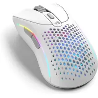 Glorious Model D Matte Wireless Gaming Mouse Clair
