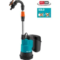 Gardena Pompe Immergée pour Eaux Claires 2000/2 18V P4A Solo (sans batterie)