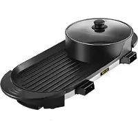 OEM Cuiseur électrique Stomer - Stomer-Pan - Stomer - Cuiseur à cuisson lente - Plaque de cuisson - Stompot - Barbecue - Noir