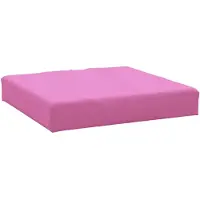 vidaXL Coussin de palette rose 60x60x8 cm tissu oxford
