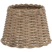 vidaXL Abat-jour marron Ø30x20 cm osier