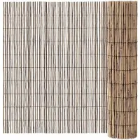vidaXL Clôture de jardin 1000x90 cm roseaux