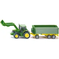 Siku Tracteur av. Remorque - 1:87 - John Deere Avec Chargeur Fro - - UneTaille - Voiture