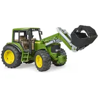 BRUDER Tractor John Deere 6920 With Front Shovel 39x16 X17 Cm Vert Enfants