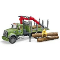 Lastenlelut Bruder Truck MACK Granite transporteur de bois