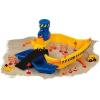 CAT Toys Bac À Sable/Eau Avec Véhicules De Chantier