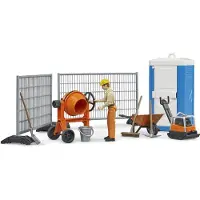 BRUDER Br-Bworld Set de chantier 62008