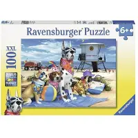 Ravensburger Puzzle No dogs on the beach XXL 100 pièces