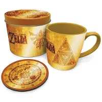 Pyramid Coffret en métal Zelda Triforce