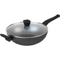 Russell Hobbs RH01709EU Wok en nacre 28 cm, Poêle + casserole, Gris
