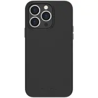 Evelatus iPhone 14 Pro Max étui en cuir véritable avec MagSafe (Apple iPhone 14 Pro Max), Coque pour téléphone portable, Noir