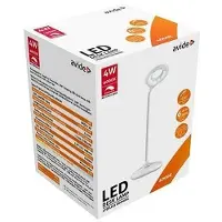 Avide Lampe de bureau LED - Blanc neutre - 4000K - 4 W - Rechargeable, col f