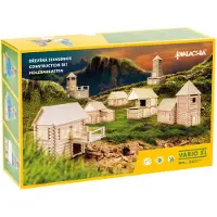 Walachia Vario XL Blocs de construction en bois Jeu de construction modèle 184 pièces