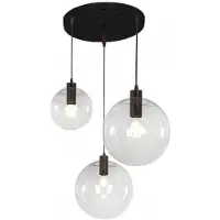 Toolight Lampe Suspendue APP309-3CP Lassi Black