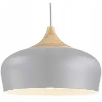 Toolight Lampe Suspendue APP182-1CP Bari Grey