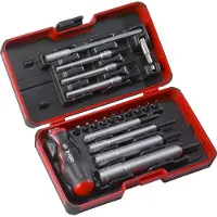 Felo smart Evo M-Tec - Jeu de clés à douilles, embouts, accessoires, XL-Strongbox 20 pcs.