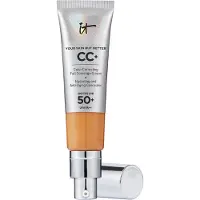 IT Cosmetics Fond de teint Your Skin But Better CC+ Full Coverage SPF 50+ pour femmes, bronzage 32 ml