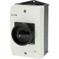 Eaton P1-25/I2/SVB-SW Interrupteur électrique Interrupteur à bascule 3P Noir