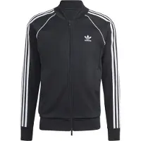 Adidas Veste de survêtement 'Adicolor Classics Sst' noir / blanc