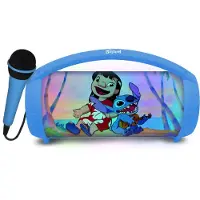 Disney Enceinte Bluetooth Lumineuse avec Micro Stitch