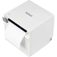 Epson TM-m30II (111) : USB + Ethernet + NES + BT, blanc, PS, UE, impression thermique directe, P